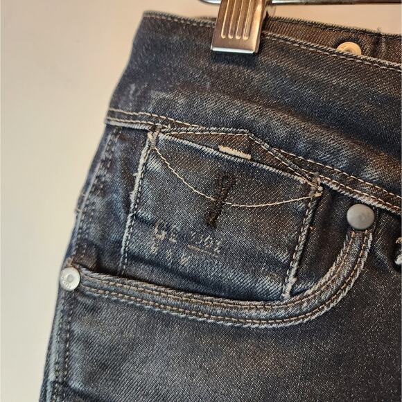 G Star RAW Women's Black Skinny Jeans  Designer Streetwear High Quality Size 24 - Picture 5 of 11